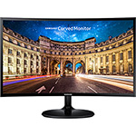 Monitor LED 24" Full HD Samsung Curvo LC24F390 Preto