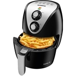 Fritadeira Elétrica Sem Óleo - Air Fryer Mondial AF-30 Family IV 3,5L Preta com Timer